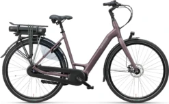 Batavus Finez E-go N7 2023 -Aanbiedingen Fiets Wielen Winkel batavus finez e go dames paars