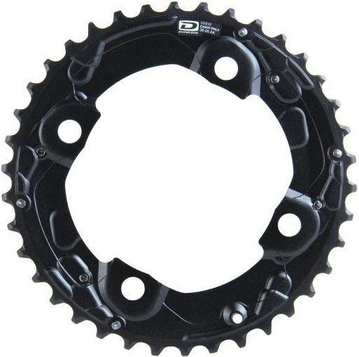 Shimano SLX M675 Dubbel Kettingbladen 2 Shimano SLX M675 Dubbel Kettingbladen - Afbeelding 2